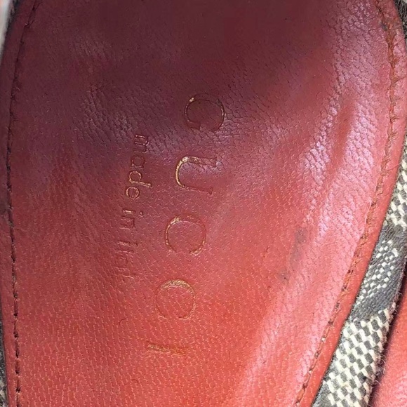 Gucci GG Canvas Horsebit Peep Toe Heels Pumps Size 36 - Picture 8 of 8